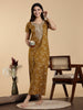Sunlit Mustard Yellow Nighty for Women – Radiant Style with Everyday Comfort