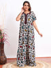Pure Cotton A Line Nightdress in Traditional Batik Print