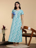 Cool Sky Blue Nighty for Women – Breeze of Comfort and Style