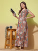 Alpine Dreamy Tan Sleeveless Nighty with Pocket