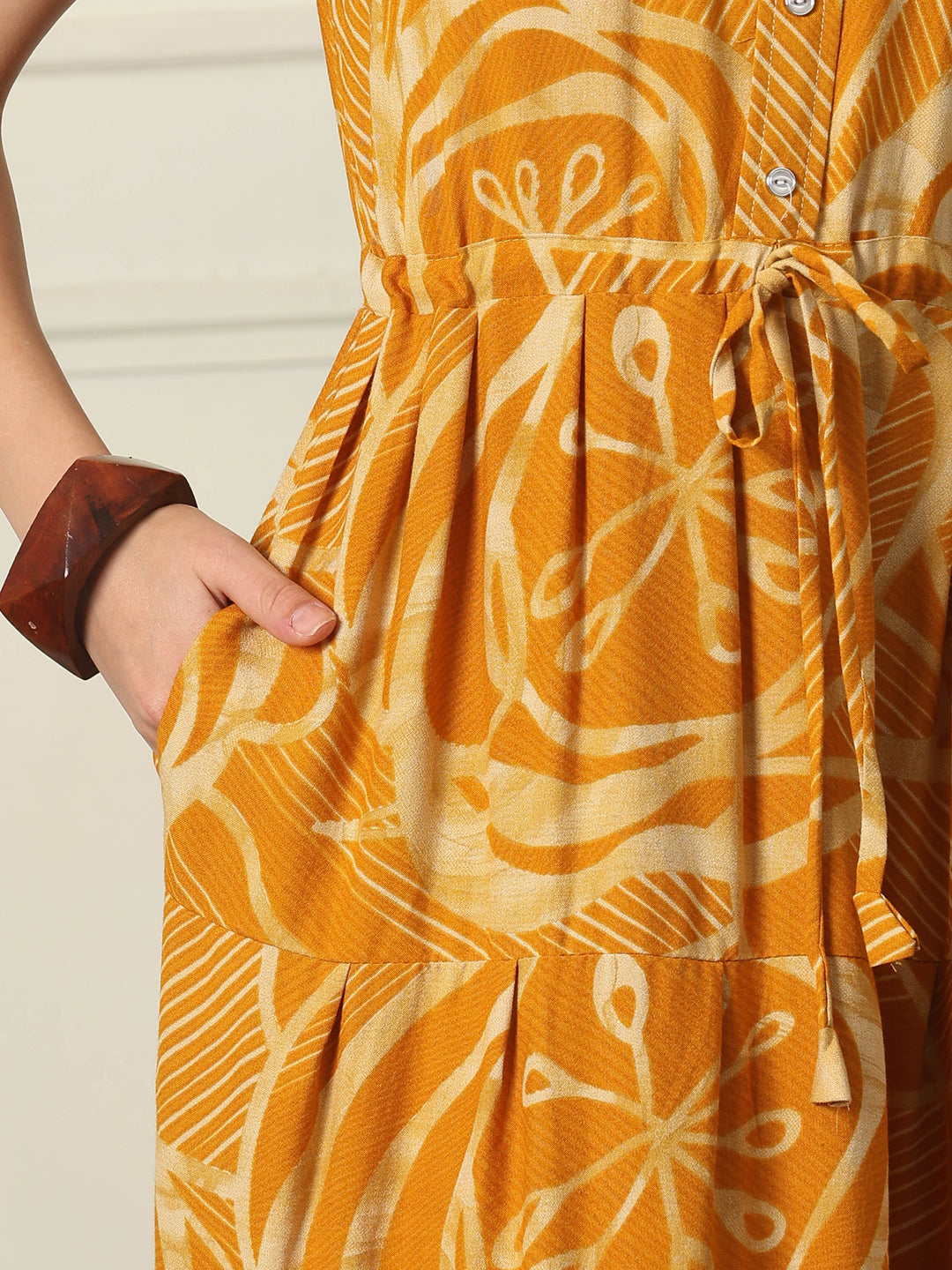 Geometric frock style designer nighty for women online