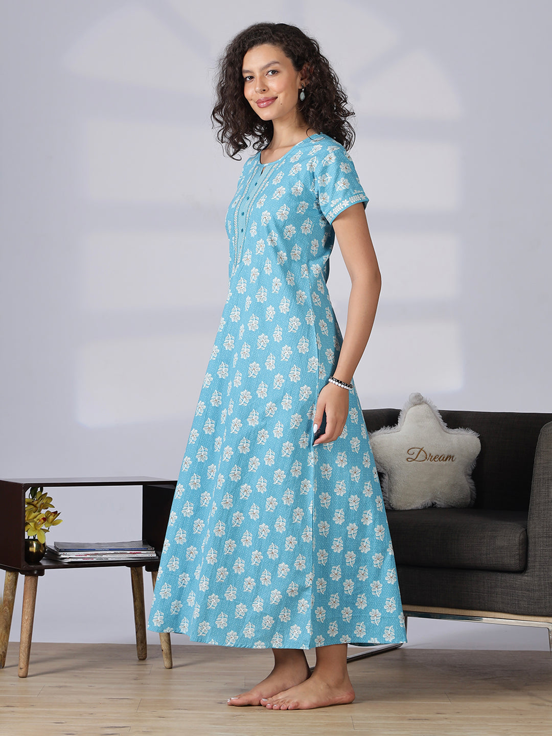 nighty dress cotton Papinelle | Jada Organic Cotton Knit Nightgown