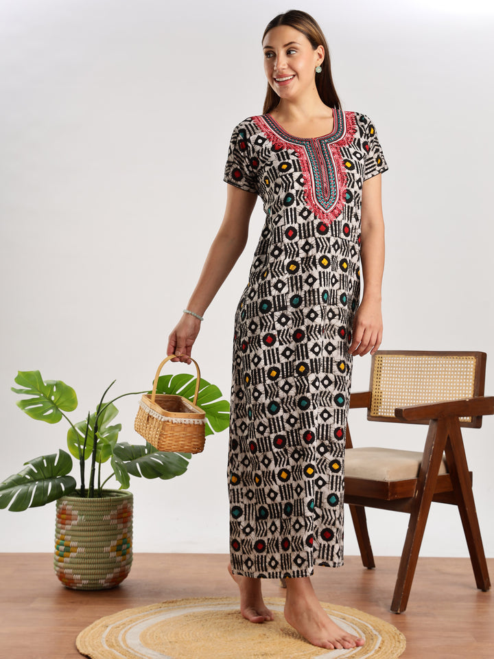 batik dress for ladies Women's Long Dress Batik With Floral Pattern Traditional Indonesian Outfit for All Size