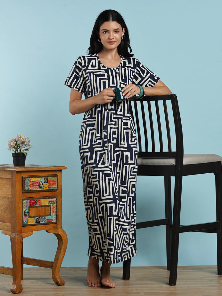 Comfortable nighty for women for maternity and daily ease
