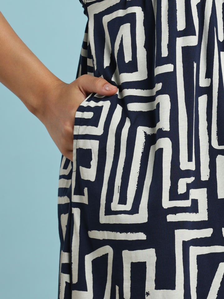 Comfortable nighty for women for maternity and daily ease