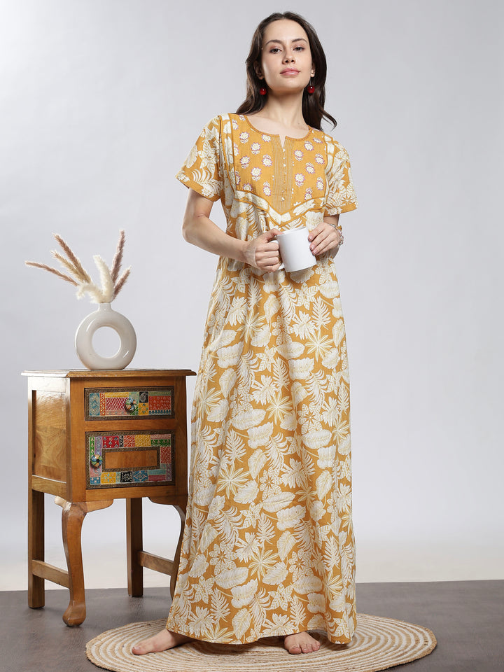 floral premium pure cotton sleepwear for women worldwide