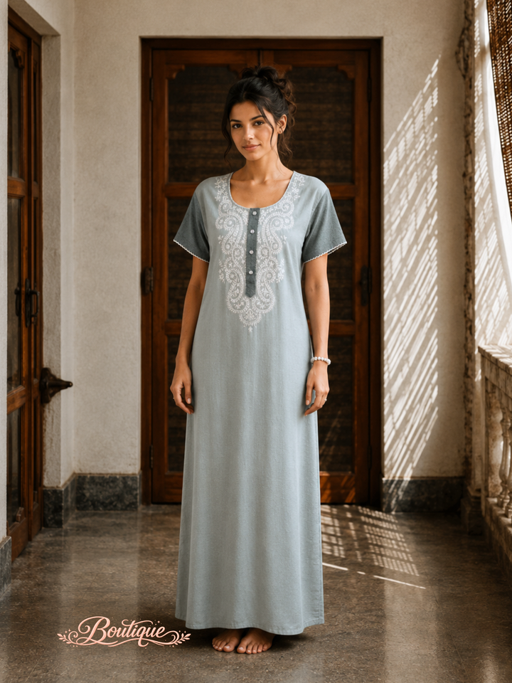 Whisper sage designer nighty for women online in india.