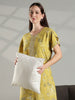 Mustard Floral Alpine A Line Relaxed Fit Nighty for Women