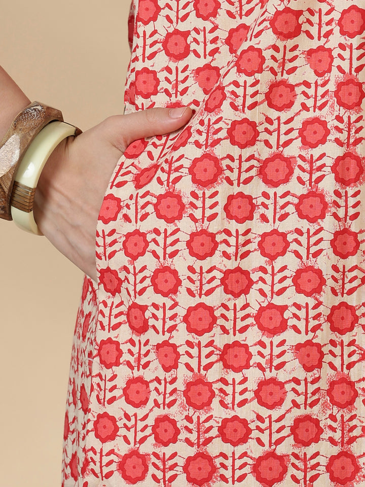 Coral pure cotton lightweight sleepwear for women online