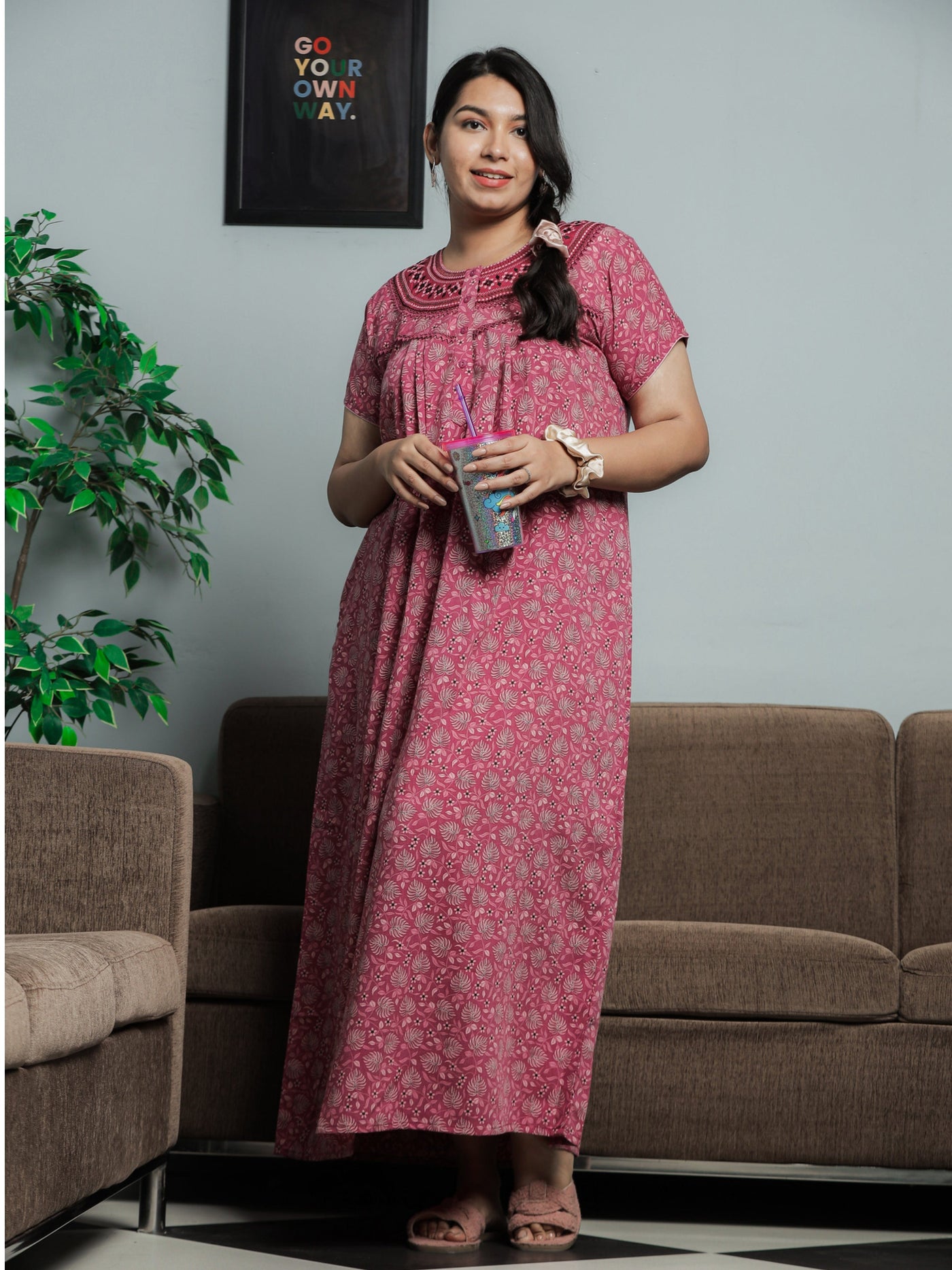 Crush Designer Nighty Purple