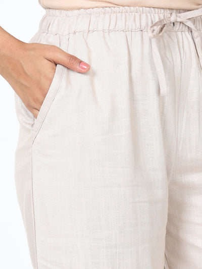 Linen Slub Co-ord Sets Oyster