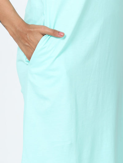 Hosiery Cotton Short Nighty Cayon