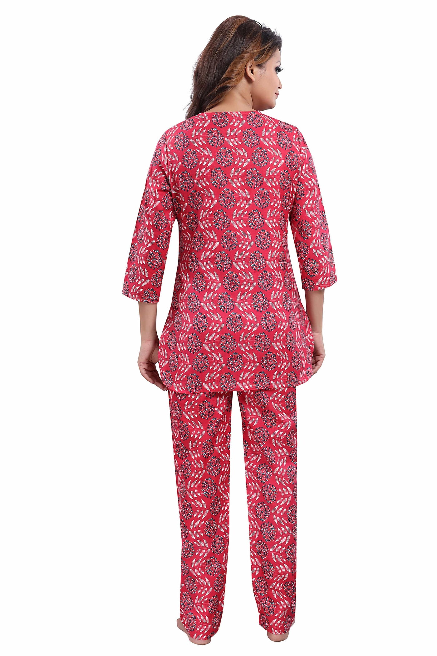 Pure Cotton Co-ord Sets Ruby