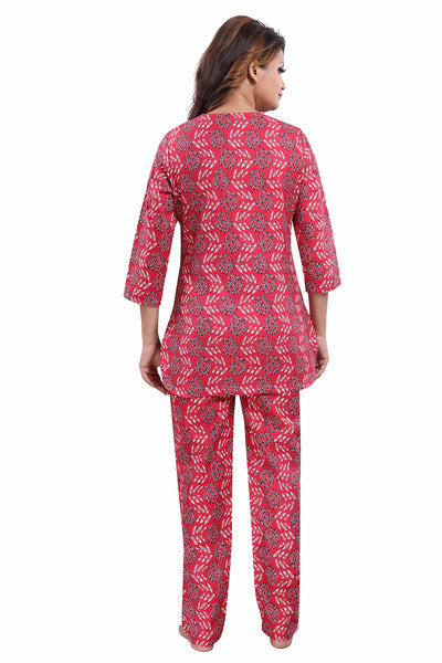 Pure Cotton Co-ord Sets Ruby