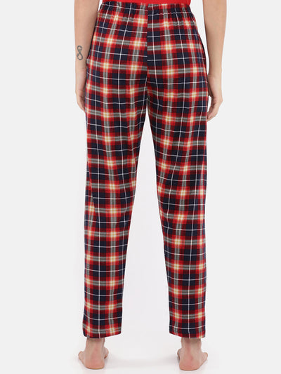 Hosiery Cotton Pyjama Red Yellow