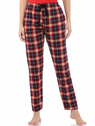 Hosiery Cotton Pyjama Red Yellow