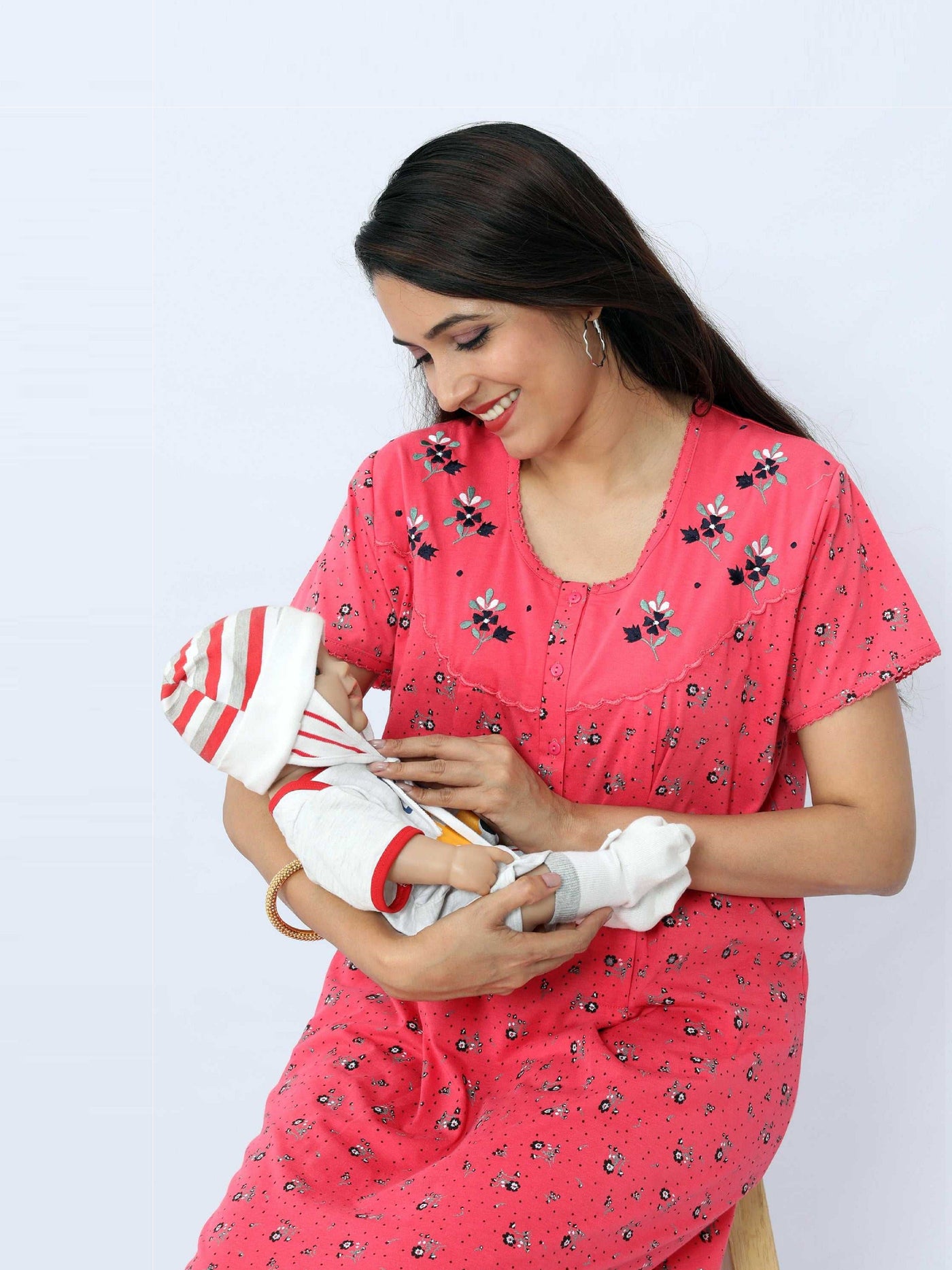 Mother sales feeding nighty